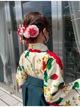 レウィン オモテサンドウ(Lewin-omotesando-) 卒業式着付け＋ヘアセット