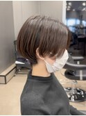 30代40代50代小顔似合わせカットくびレイヤーエモージュ大人可愛