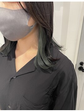 ハノンバイリンクス(Hanon by LINKTH) イヤリングカラー/オリーブカラー/インナーカラー