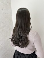 シエル 立川店(CIEL)&nbsp;透け感グレージュ×ロング【CIEL×maki】