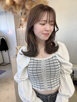 ヴィンスジオ 岐阜駅南(vince gio) オリーブベージュ/ハイライト/韓国くびれヘア