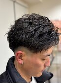【旬のフェザーパーマ】【王道ツイスパ】【フェードカット】
