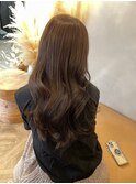 ◎韓国ヘアー顔周りレイヤーおくれミディアム毛前髪名古屋/名駅