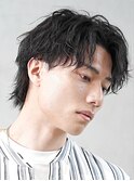 渋谷ツイストスパイラルパーマゆるめツイスパメンズビジネスヘア