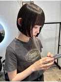 ボブ/ミニボブ/ショートボブ/小顔/カット/大阪/梅田