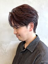 エリマバイフィフス 調布(elima by fifth) センターパートフェザーパーマニュアンスパーマスパイラル調布