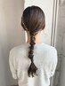 【スタイリスト指定】ヘアアレンジ（フルアップ）