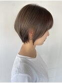 丸みショート/耳かけショート／20代／30代／40代