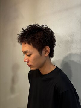 エイム(Aem.) ＊王道スパイキーショート　ボルドーブラウン