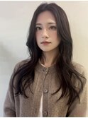 レイヤーカット　韓国ヘア