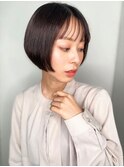 アッシュグレージュ丸みショートマッシュp1戸頭20代30代40代