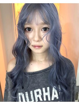 カシェル トウキョウ(Cashel Tokyo) ブルーカラー/ブリーチカラー/レイヤーカット