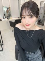 マーシュ ルーヴェ(marshu Luve)&nbsp;［marshu］顔まわりカット/グレージュ＆ワンホンくびれヘア