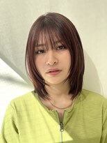 ウル 表参道(HOULe)&nbsp;【宮田茉悠】髪質改善 ボブ 顔まわりレイヤー 20代 30代[表参道]