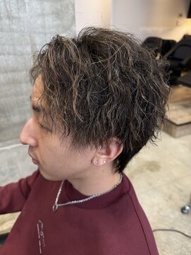 リット(lit.) MEN’S HAIR/波巻ツイストスパイラル/フェザーパーマ/守谷