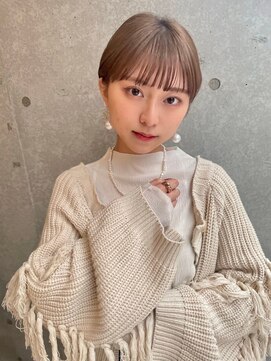 アッシュ 祐天寺店(Ash) 髪質改善/小顔ショートカット/透明感カラー/レイヤー/Aujua