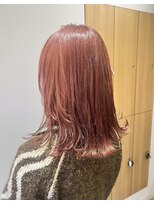 パラゴ(PARAGO.)&nbsp;ブリーチありピンクカラー♪