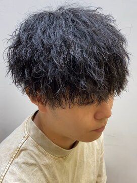 ルースト 京都駅前店(ROOST) ツイスパ/MEN’S HAIR/サーフカール/刈り上げマッシュ