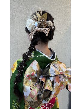 ラドンナアデッソ(LA.DONNA ADDESSO) 成人式ヘアセット