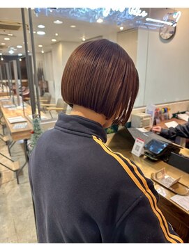 ヘアーブレイス(hair brace) 千葉駅/着物ヘア/大人ガーリー/ダークアッシュ/似合わせカット