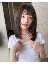 ムード(mood)&nbsp;ハッシュカット/シャギーウルフ/くびれヘア/ダークグレージュ