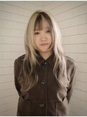 原宿/デザインカラー ブリーチ ルーツカラー