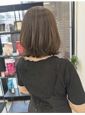 ココアベージュ/クラゲヘアー/オリーブグレー