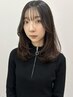 韓国風顔周りカット+髪質改善水素トリートメント