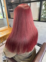 バランス 原宿 表参道(balance) チェリーレッド×ロングヘア YUKA