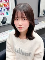 エミュ(Aimu.)&nbsp;韓国ミディアムボブ