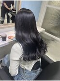 ブリーチなしダブルカラー　ラベンダー　透明感