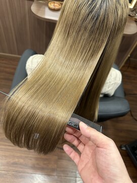 ミエル 栄(miel) 大人女子の髪が綺麗な秘訣は髪質改善トリートメント《名古屋/栄