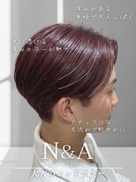 エヌアンドエー 草加店(N&A)&nbsp;上品な毛流れで魅せるメンズツーブロックショート