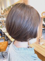 パルフェ(parfait)&nbsp;大人ショート／30代／40代／オリーブベージュ