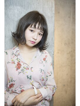 サロンドミルク 原宿(salon de MiLK) 【salon de MiLK原宿】束感前髪×外ハネ