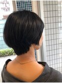 マッシュショートボブ♪【スタジオアルファプラス日暮里】