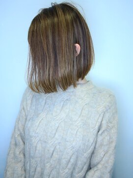 ラウンジ モリオ イケブクロ(Lounge MORIO Ikebukuro) 【morio池袋】大人かわいい丸みのあるワンレングスボブ♪