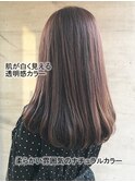 大人可愛い♪愛され王道さらツヤナチュラルストレートヘアー