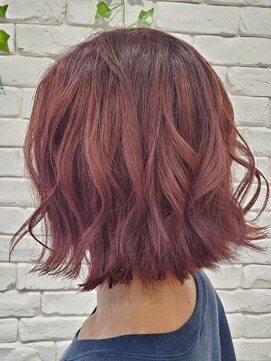 アンド ヘアードレス(and hair dress) 切りっぱなし外ハネボブ