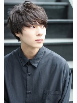 クーエフー(coo et fuu) 清潔感メンズショート黒髪マッシュ束感オシャレ感韓国風短髪