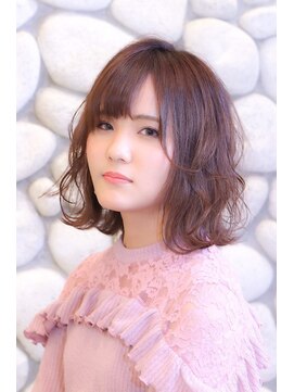 ルシードスタイル レアール(LUCIDO STYLE LeR) ふわ可愛ピンクアッシュで可愛さUP