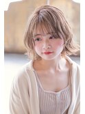 Aimee 町田ふわミディ×ホワイトベージュ