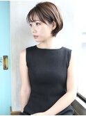 天神【BIRTH】シースルーバング×大人かわいい耳かけショート2