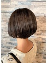 ヘアーサロン モンクール(hairsalon mon'coeur) 『 アッシュグレー☆グラデボブ　バイオレットで透明感☆ 』