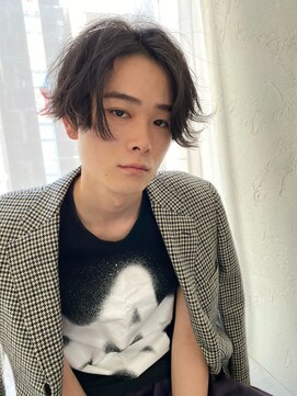 エル 横浜(eL) 韓国マッシュ かき上げ ニュアンスマッシュ サイドパート