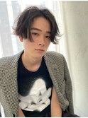 韓国マッシュ かき上げ ニュアンスマッシュ サイドパート