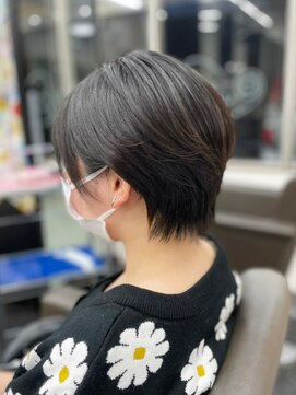 びゃんびゃん 浅水本店 耳掛けショートスタイル