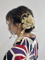 ベルクープス 天王寺店(Belle Coupes)&nbsp;【BelleCoupes】岡本真由美 振袖袴着付けヘアセット 卒業式