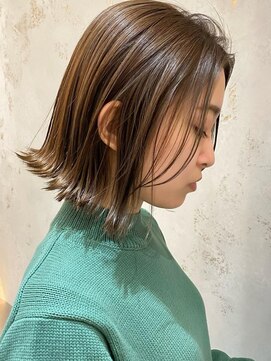 ロンド 表参道店(Lond) お店可愛い外ハネボブ