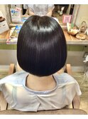 ツヤ髪ボブ